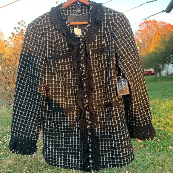 Katherine New York Womens Blazer Jacket  L - Picture 1 of 14